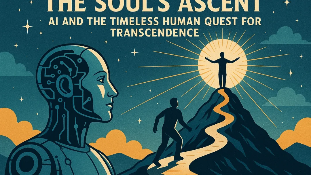 Cover for The Soul's Ascent: AI and the Timeless Human Quest for Transcendence